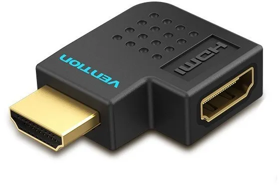 Redukcia Vention HDMI Male to HDMI Female Adapter 90 °