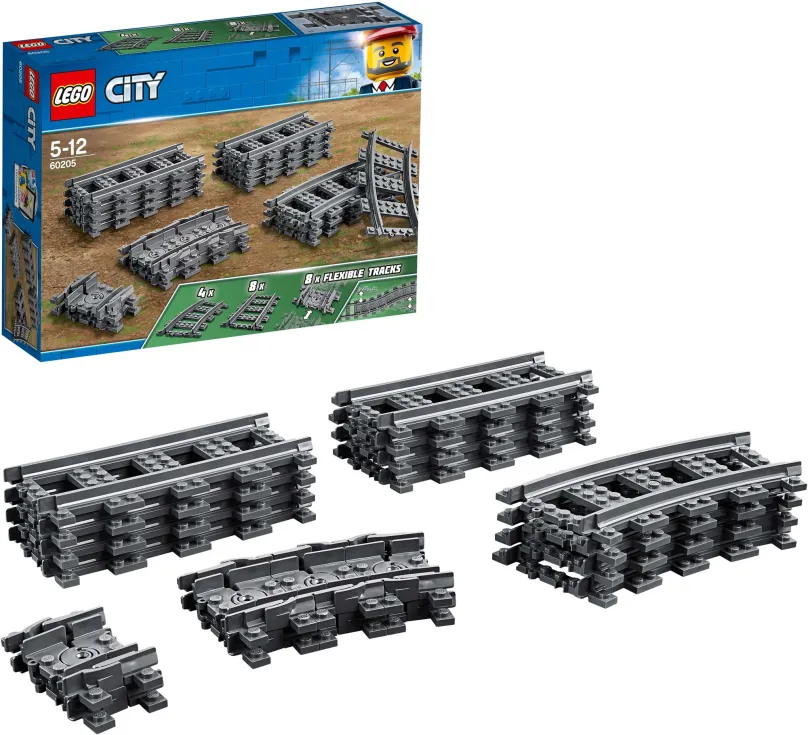 LEGO stavebnica LEGO® City 60205 Koľaje