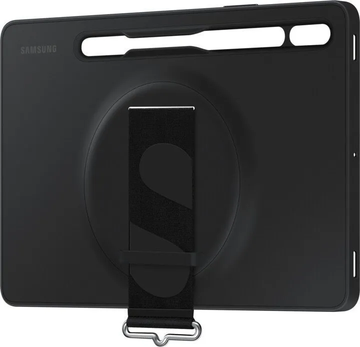 Puzdro na tablet Samsung Galaxy Tab S8 Zadný kryt s pútkom čierny