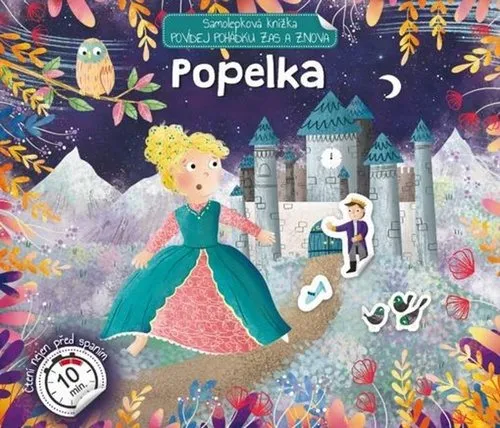JIRI MODELS Samolepková knižka Popelka