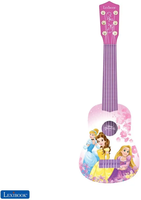 Hudobná hračka Lexibook Moja prvá gitara Disney Princess - 21''