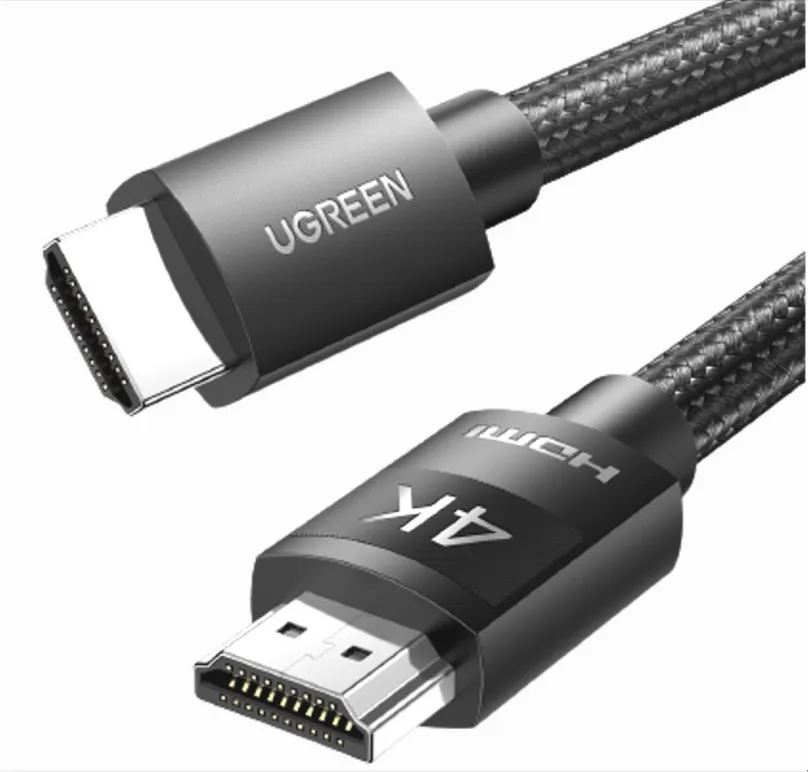 Video kábel UGREEN 4K HDMI Cable Male to Male Braided 1m