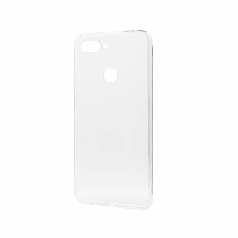 Kryt na mobil Epic Ronny Gloss Xiaomi Mi 8 Lite - biely transparentný