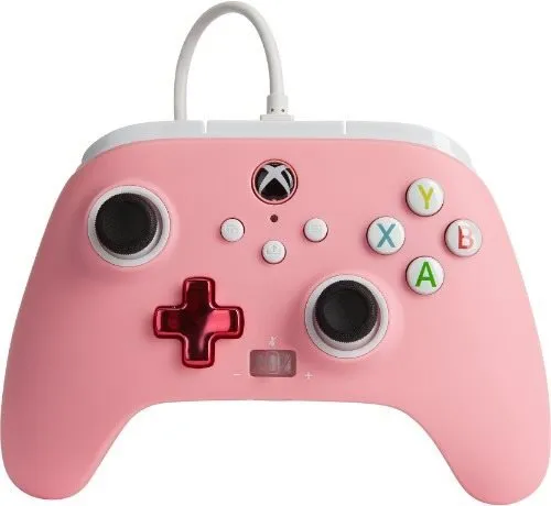 Gamepad power Enhanced Wired Controller - Pink - Xbox