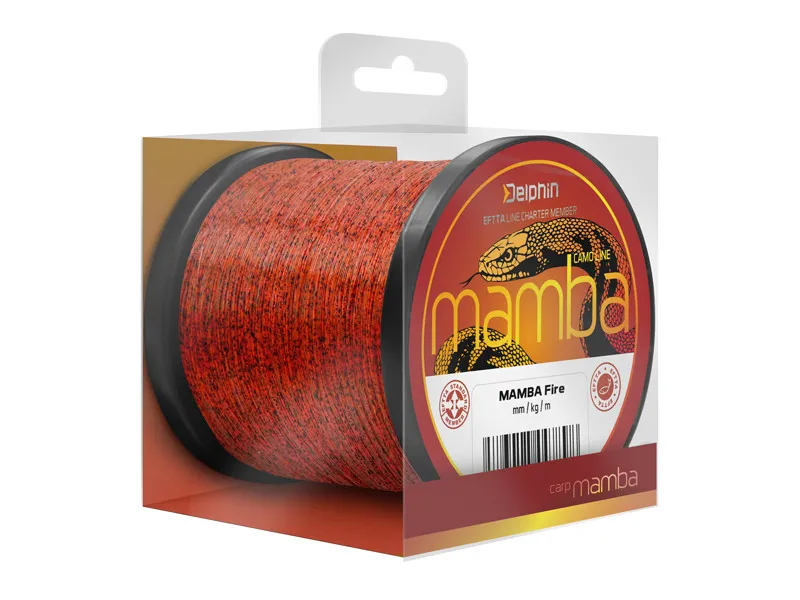 Delphin Vlasec Mamba Carp Fire 600m 0,26mm 5,2kg