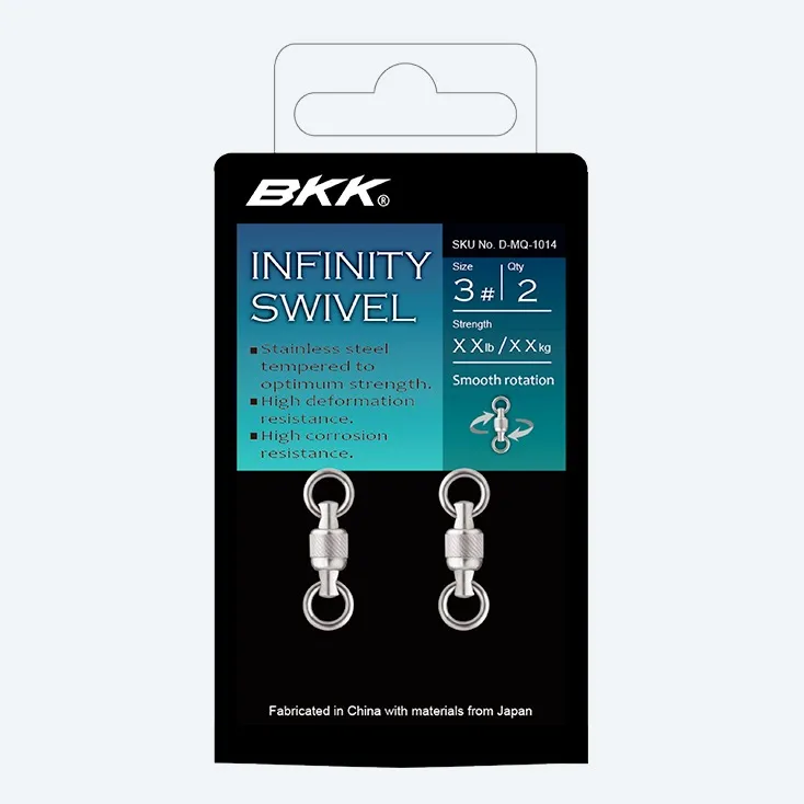 BKK Obratlík Infinity Swivel Veľkosť 2 75kg 2ks