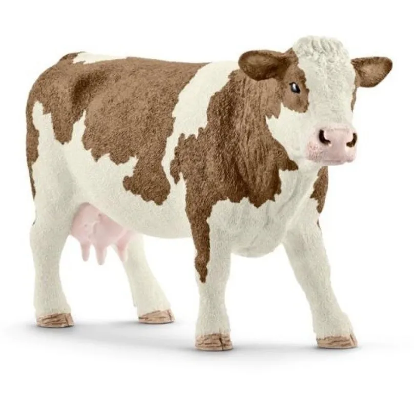 Schleich 13801 Simmentálska krava