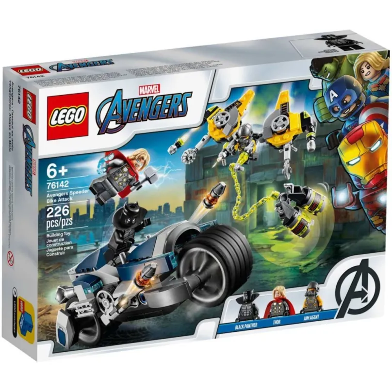 LEGO stavebnice LEGO Super Heroes 76142 Avengers: Zbesilý útok na motorke