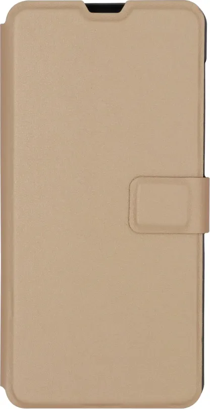 Puzdro na mobil iWill Book PU Leather Case pre Xiaomi Redmi Note 9 Pro / Note 9S Gold
