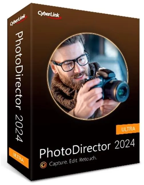 Grafický softvér CyberLink PhotoDirector 2024 Ultra (elektronická licencia)