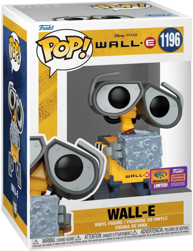 Funko POP Disney: Wall-E w/cube - limited edition