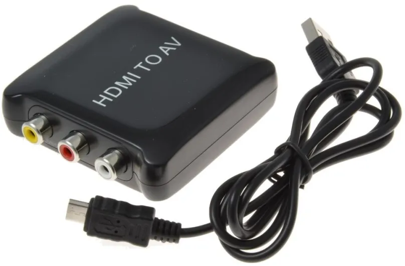 Redukcia PremiumCord prevodník HDMI na kompozitný signál a stereo zvuk