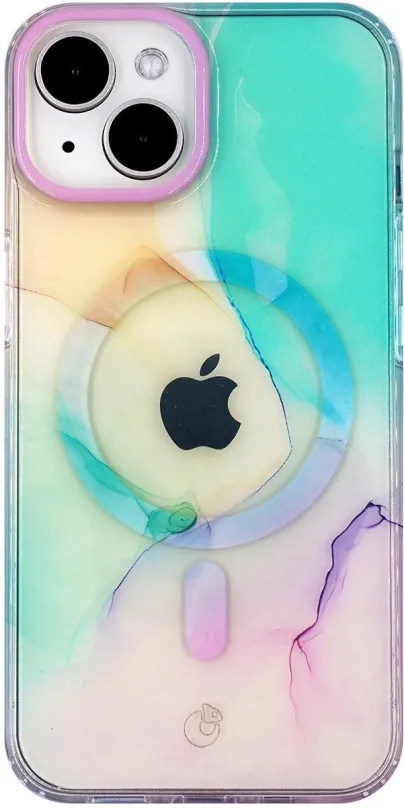 Kryt na mobil COLOR INK kryt s MagSafe na iPhone 13 Pre Max - Rainbow, pre Apple iPhone 13