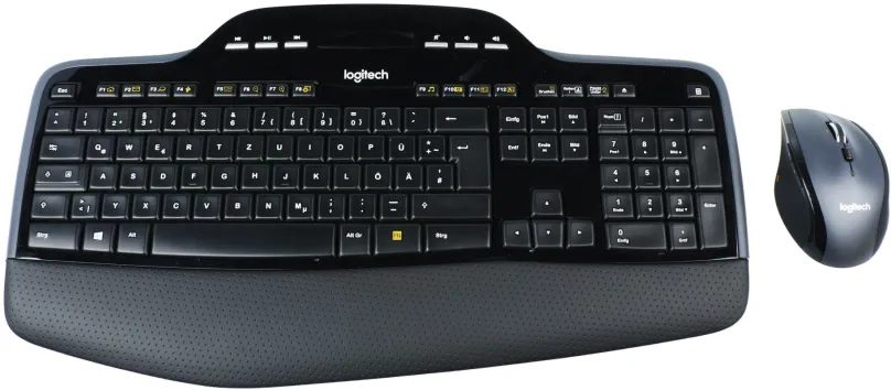 Set klávesnice a myši Logitech Wireless Desktop MK710 - DE