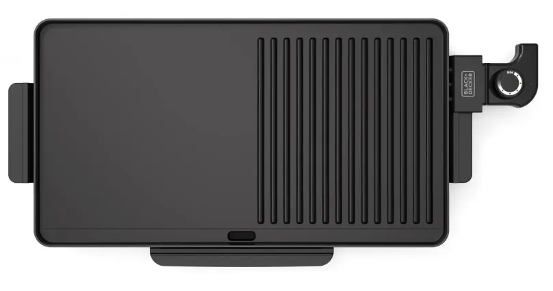 Elektrický gril BLACK+DECKER BXGD2200E, kontaktný a stolný, príkon 2200 W, materiál grilu
