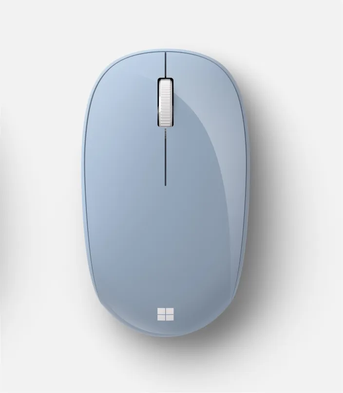 Myš Microsoft Bluetooth Mouse Pastel Blue, bezdrôtová, optická, symetrická, pripojenie cez