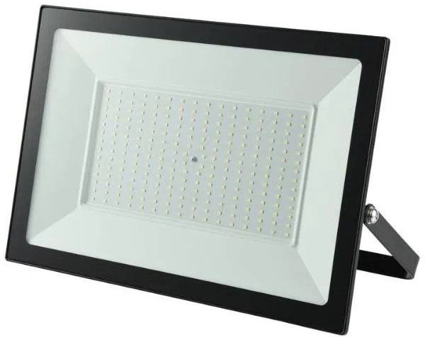 LED reflektor AVIDE Ultratenký LED reflektor čierny 200 W 16000 lm, denný