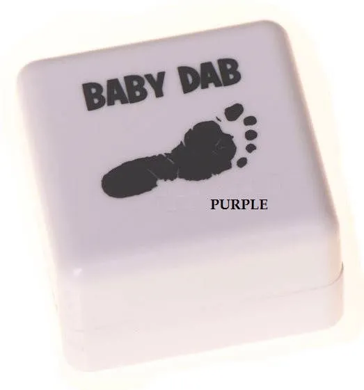 Súprava na odtlačky Baby Dab na detské odtlačky - fialová