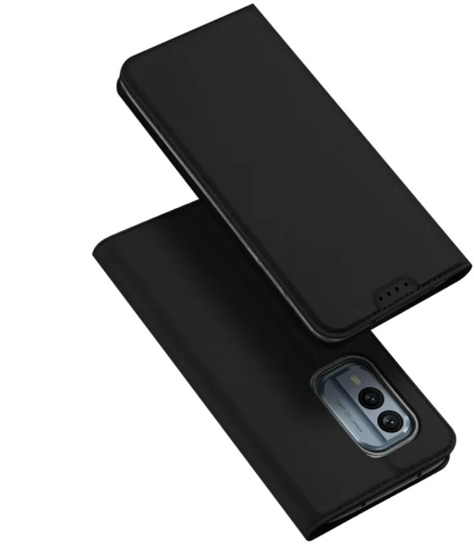 Puzdro na mobil DUX DUCIS Skin Pre knižkové kožené puzdro na Nokia X30, čierne