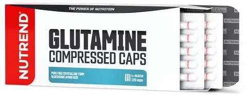 Aminokyseliny Nutrend Glutamine compressed caps, 120 kapsúl