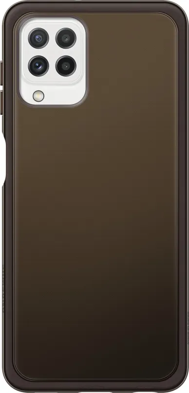 Kryt na mobil Samsung polopriehľadný zadný kryt pre Galaxy A22 LTE čierny