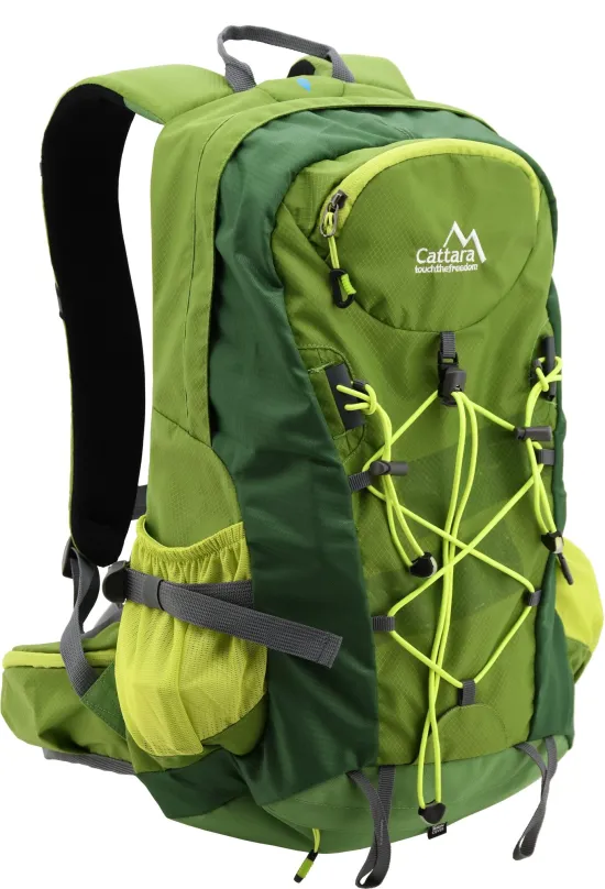 Turistický batoh Cattara GreenW 32l, unisex prevedenie, rozmery 53 x 38 x 20 cm, hmotnosť