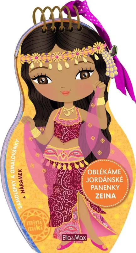 Vystrihovačky Obliekame jordánske bábiky Zeina