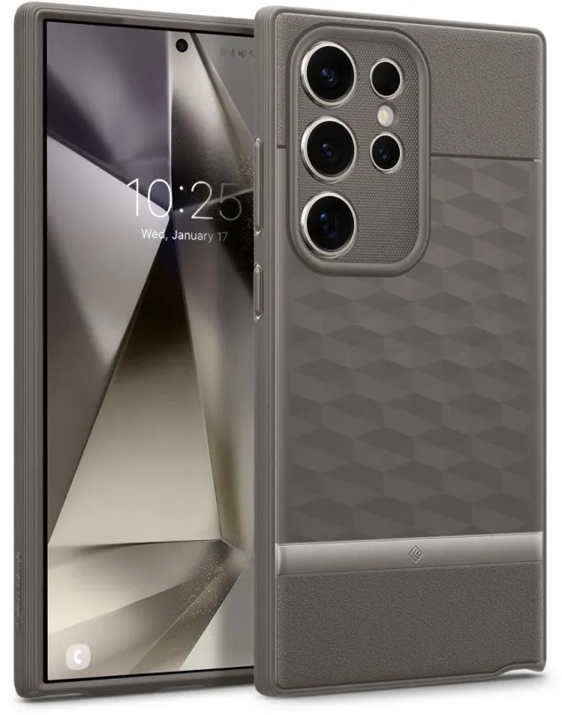 Kryt na mobil Spigen Caseology Parallax Ash Gray Samsung Galaxy S24 Ultra