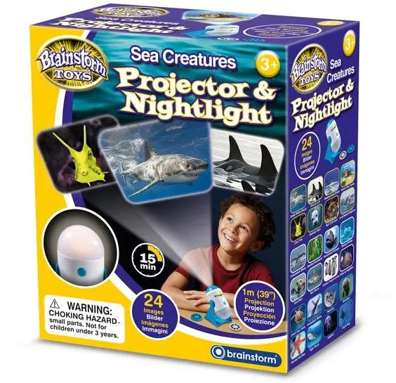 Detský projektor Brainstorm Toys Morský projektor a nočné svetlo