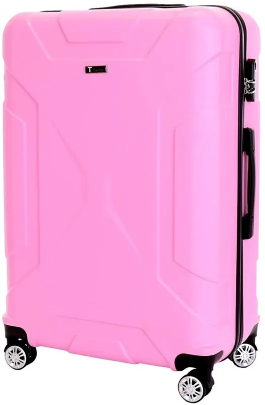 Cestovný kufor T-class® Cestovný kufor VT21121, ružová, XL