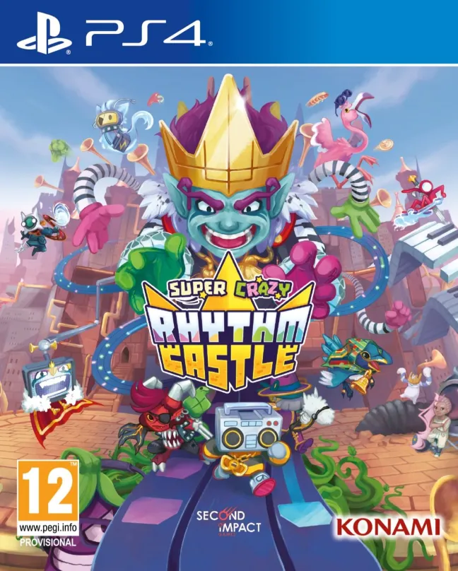 Hra na konzole Super Crazy Rhythm Castle - PS4