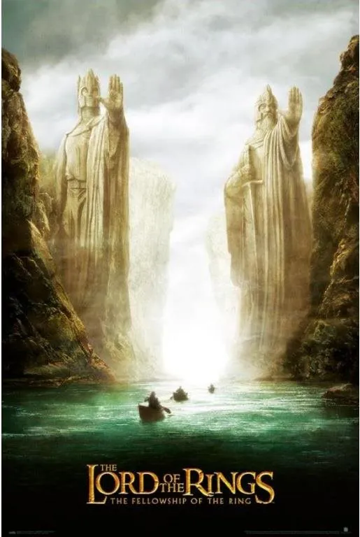 Plagát The Lord Of The Rings - Pán prsteňov - Argonath - plagát