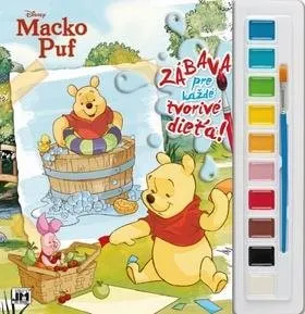 Omaľovánky Omaľovánka s farbami Macko Pú: Zábava pre každé tvorivé dieťa!