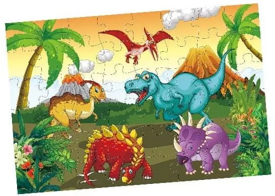 Puzzle Rappa maxi puzzle dinosauri 48 ks