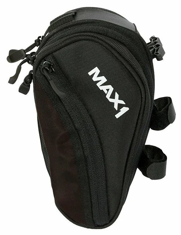 Taška na bicykel MAX1 Wing - taška pod sedlo, čierna