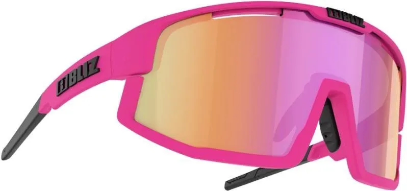 Cyklistické okuliare Bliz VISION Matt Pink Brown w Purple Multi Cat.3