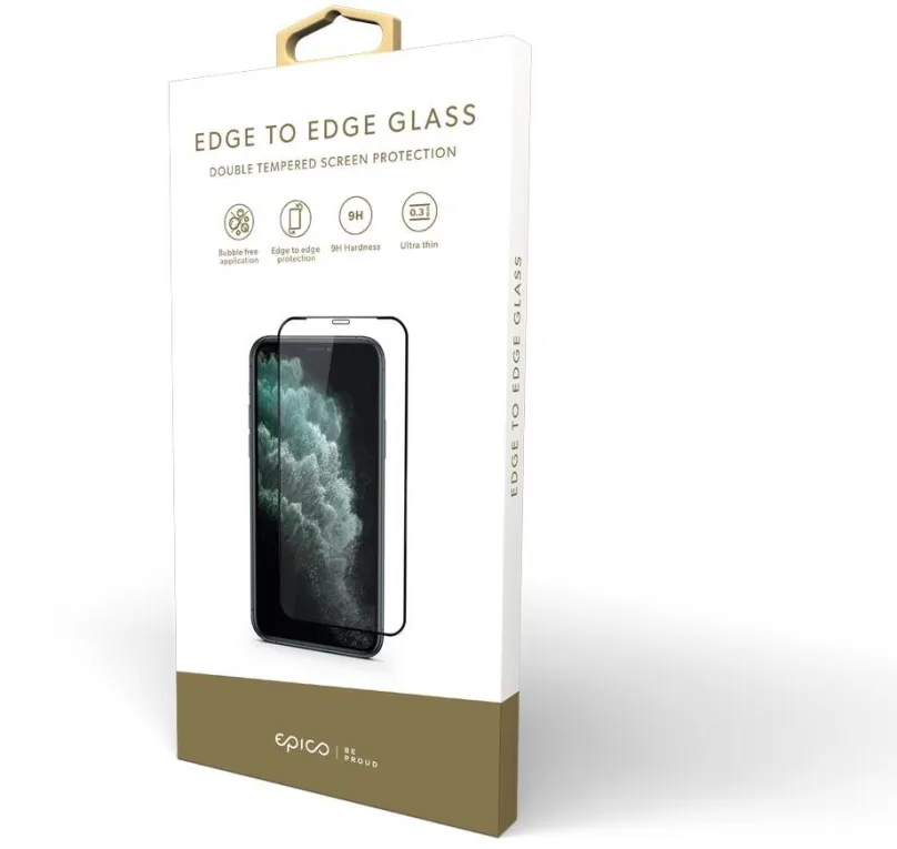 Epico Edge to Edge Glass IM iPhone 6/6s/7/8/SE (2020)/SE (2022) - čierna
