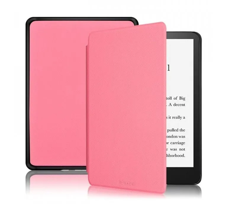 Puzdro na čítačku kníh B-SAFE Lock 2376 pre Amazon Kindle Paperwhite 5 2021, ružové