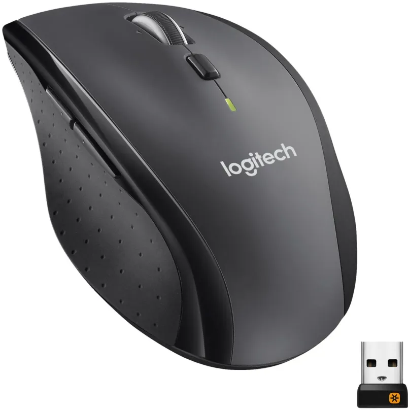 Myš Logitech Marathon Mouse M705, bezdrôtová, optická, pre pravákov, pripojenie cez USB, b