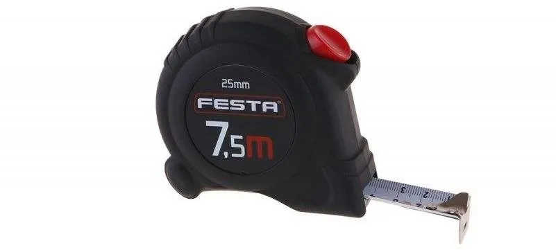 Zvinovací meter Meter zvinovací Autolock profi, 7,5 mx 25 mm, FESTA