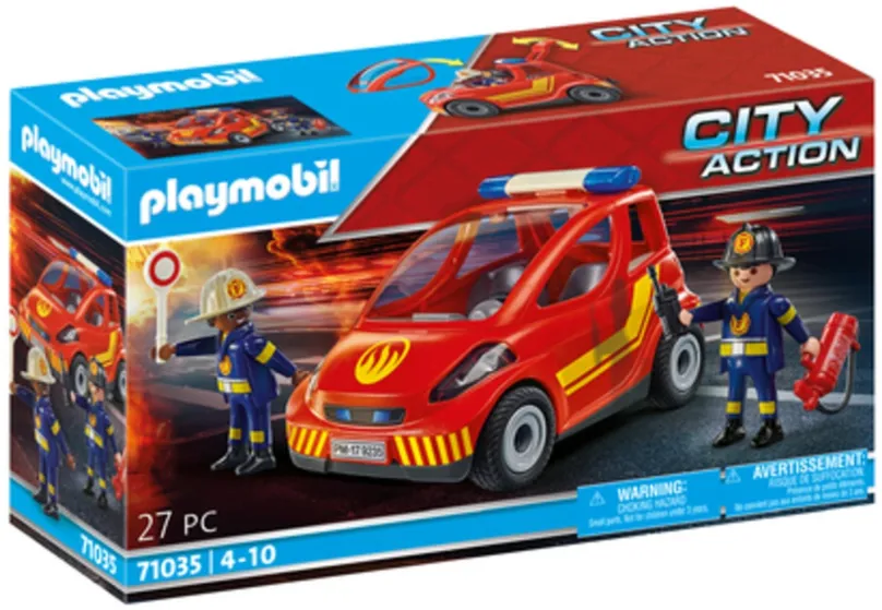 Stavebnica Playmobil 71035 Malé hasičské auto