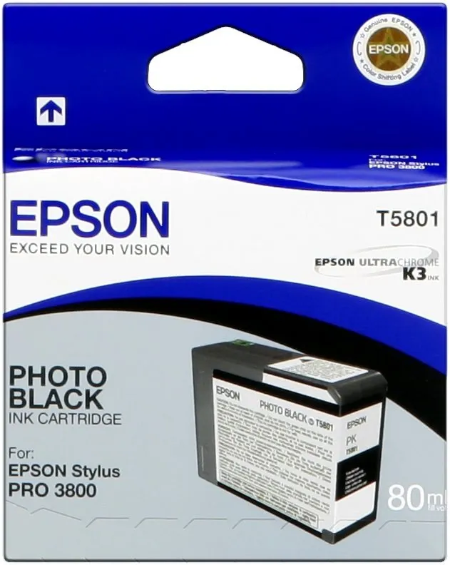 Cartridge Epson T580 foto čierna