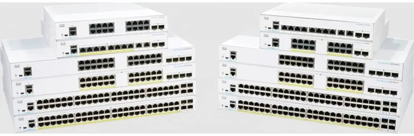 Switch CISCO CBS350 Managed 24-port SFP, 4x1G SFP