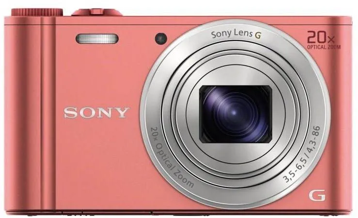 Digitálny fotoaparát Sony CyberShot DSC-WX350 ružový