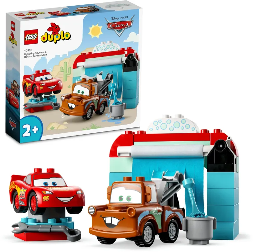 LEGO stavebnica LEGO® DUPLO® - Disney 10996 Na umývačke s Bleskom McQueenom a Burákom