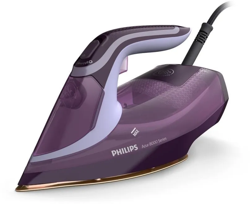 Žehlička Philips Azur 8000 Series DST8021/30, naparovacia, na bielizeň, príkon 3000 W, rýľ