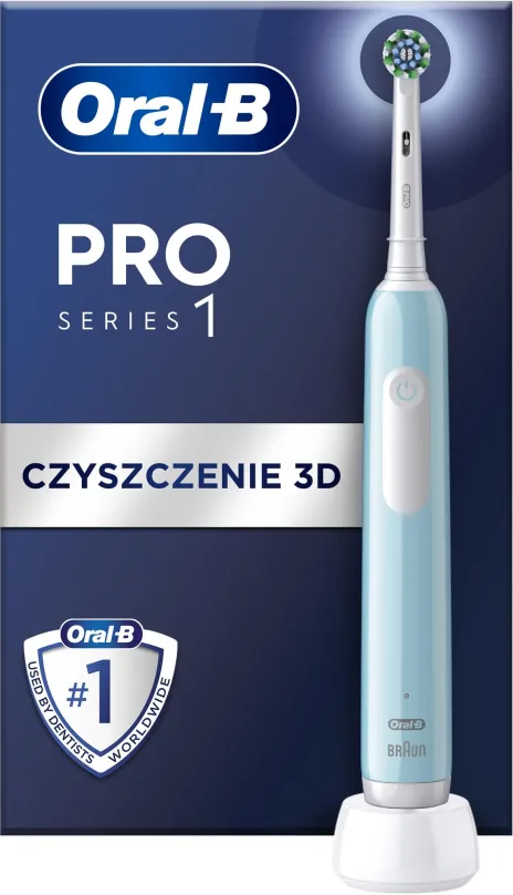 Elektrická zubná kefka Oral-B Pro Series 1 modrý Design Od Brauna