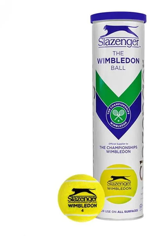 Tenisová lopta Slazenger Wimbledon, 4 ks