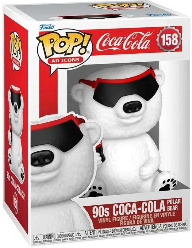 Funko POP Ad Icons: Coca-Cola-Polar Bear(90s)