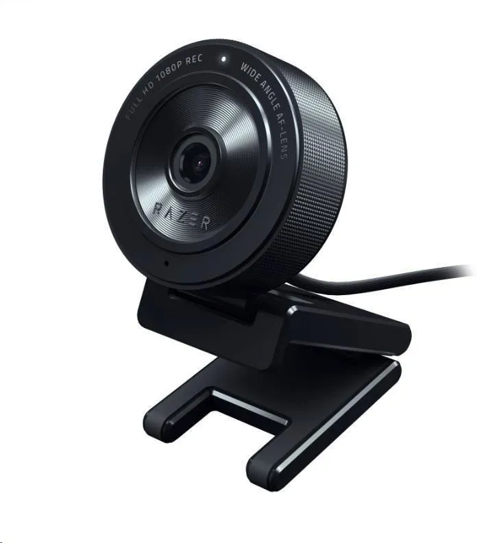 Webkamera Razer Kiyo X, s rozlíšením Full HD (1920 x 1080 px), fotografie až 2,1 Mpx, uhol